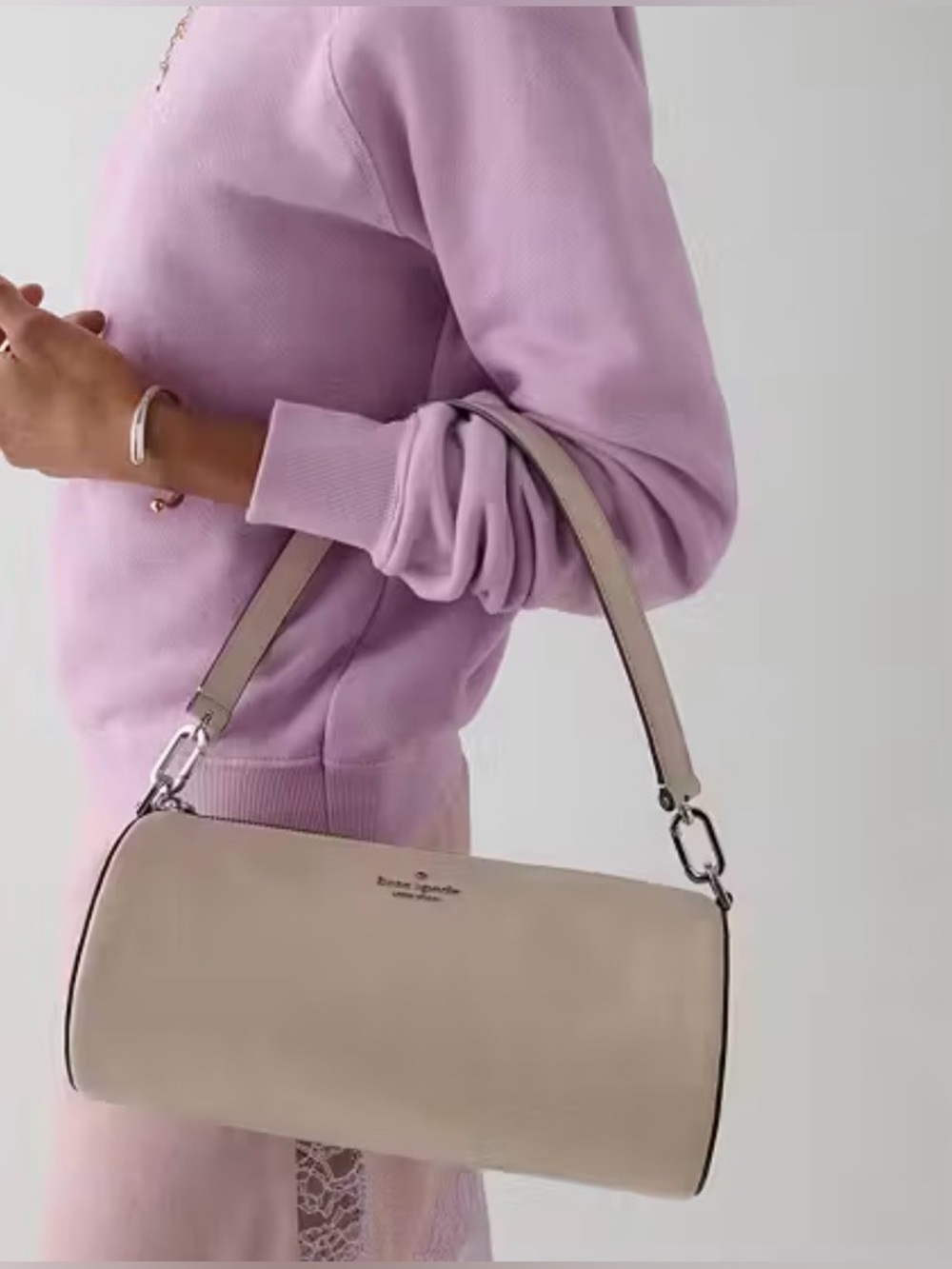 Kate Spade Roulette Glazed Leather Shoulder Bag